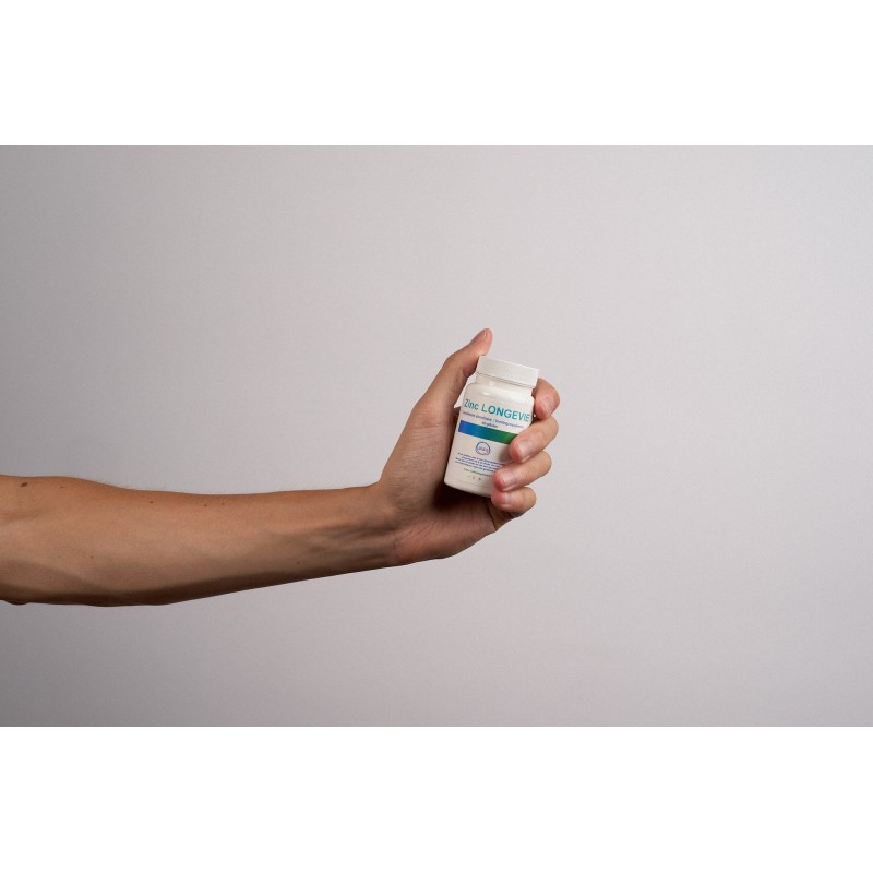 Zinc Longévie – complément zinc et vitamines pour immunité et vitalité cutanée