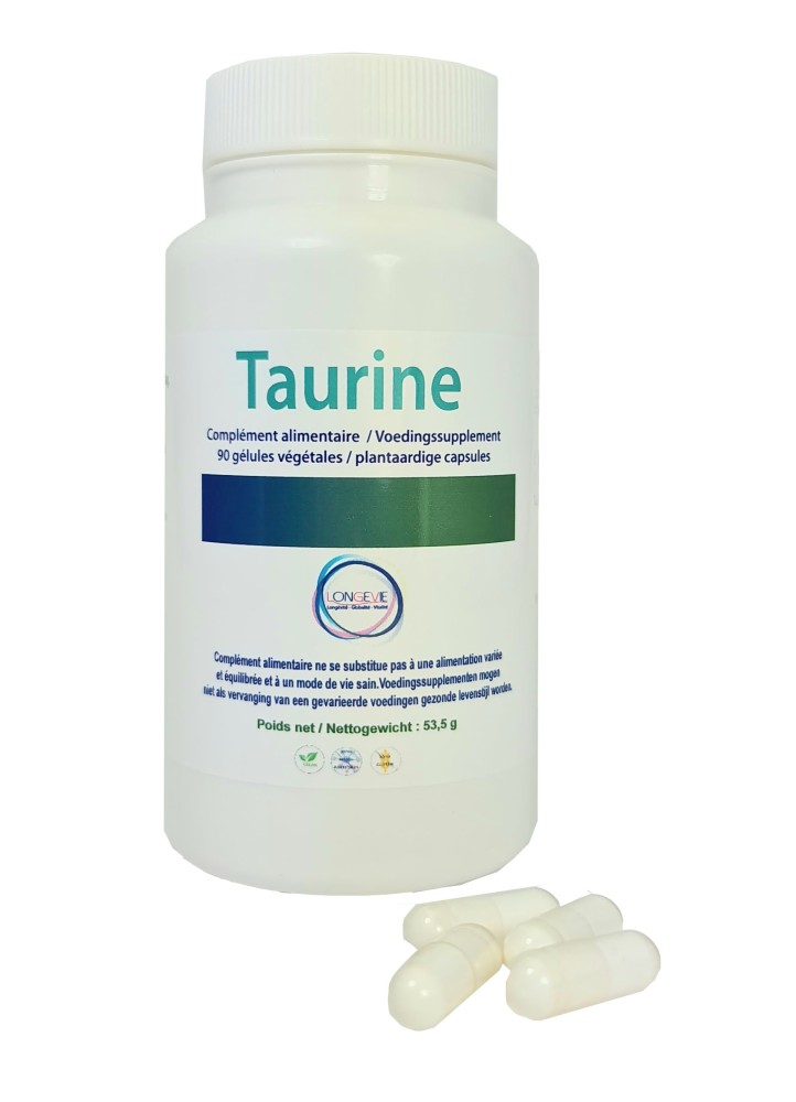 TAURINE -Pot de 90 capsules-