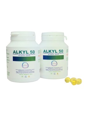 ALKYL 50 - Lot de 2 pots de 120 capsules -