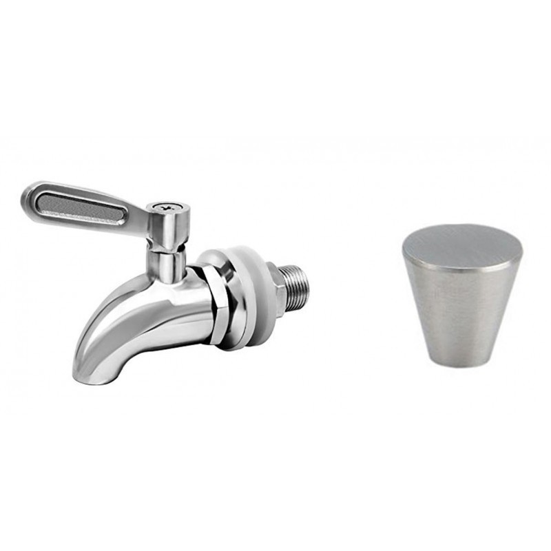 KIT MAXINOX - Robinet et poignée en laiton chromé