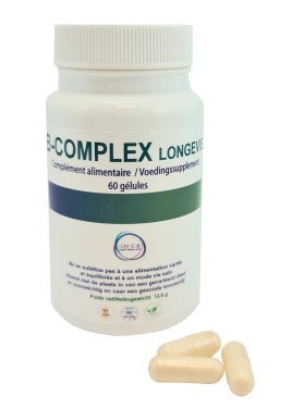B-COMPLEX Longévie - Pot de 60 gélules -