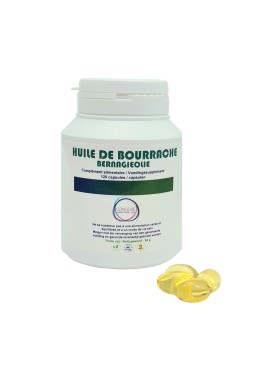 HUILE DE BOURRACHE - Pot de 120 Capsules