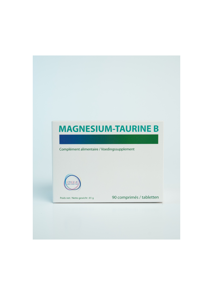 Magnésium Taurine B Longévie – calme, énergie et équilibre nerveux
