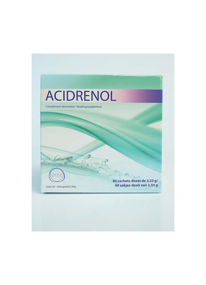 Acidrenol Longévie – complément équilibre acido-basique et vitalité cellulaire