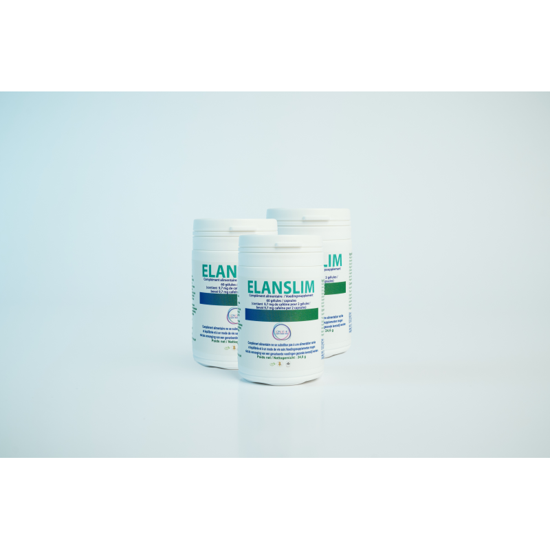 ELANSLIM - Lot de 3 pots de 60 gélules -