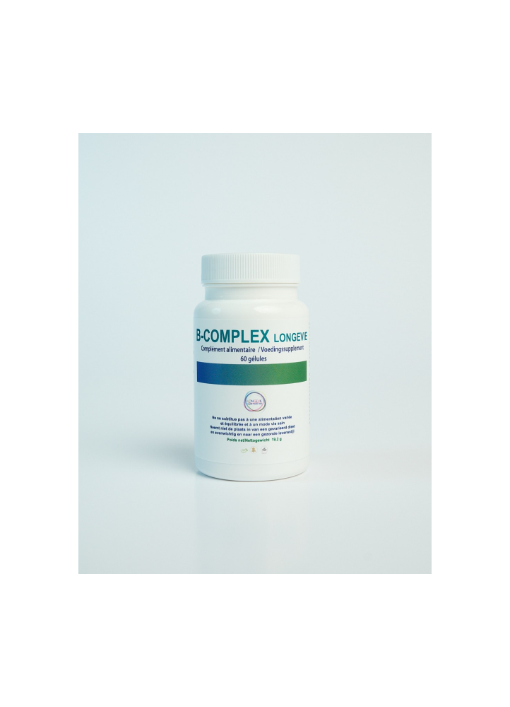 B-Complex Longévie – vitamines B pour énergie, nerfs et immunité renforcée