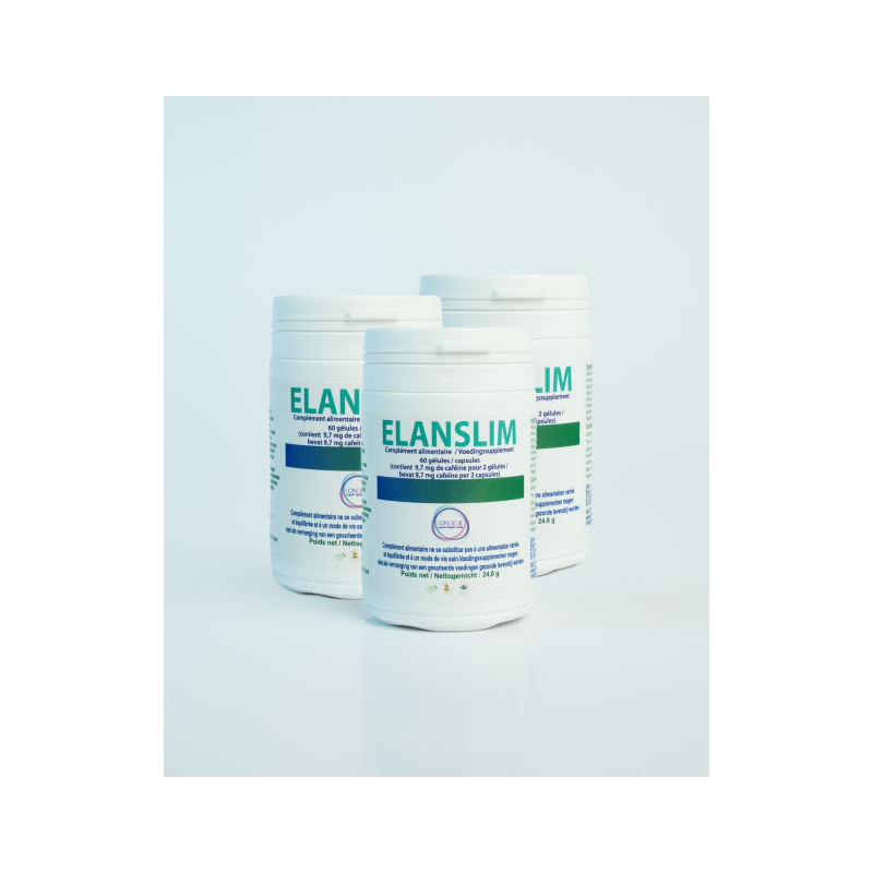 ELANSLIM - Lot de 3 pots de 60 gélules -