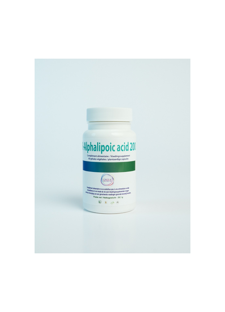 Acide alpha-lipoïque Longévie – antioxydant cellulaire et énergie mitochondriale