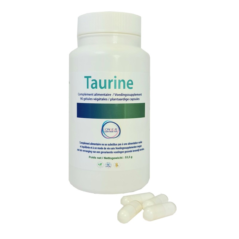 TAURINE -Pot de 90 capsules-