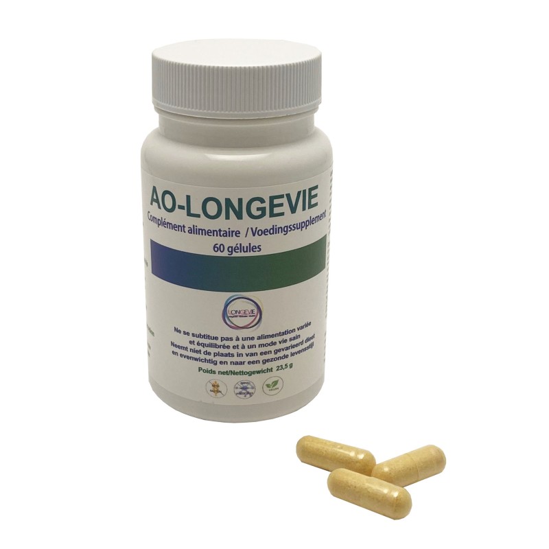 AO-LONGEVIE - Pot de 60 gélules -
