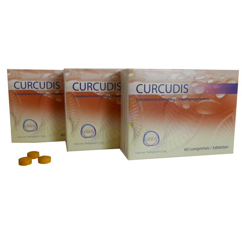CURCUDIS 3 - Lot de 3 boîtes de 60 comprimés -