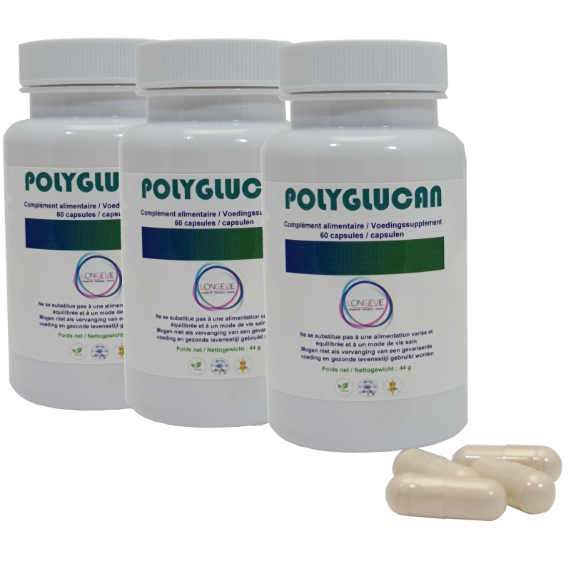 POLYGLUCAN – Immunité active & protection durable (pack de 3 boites)