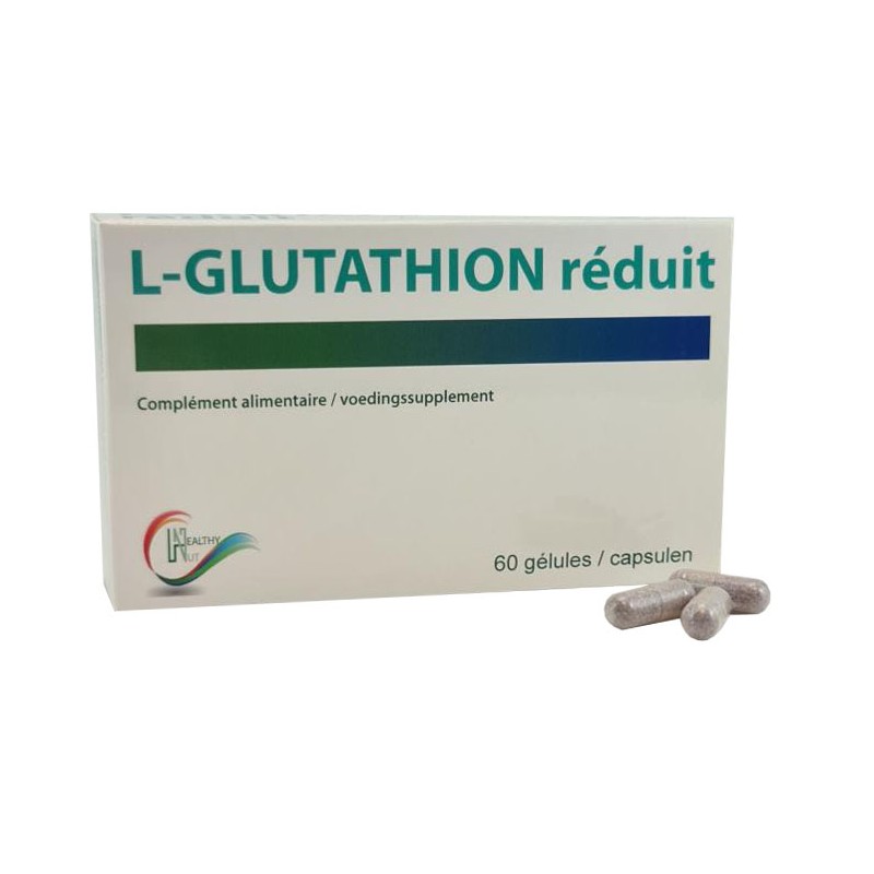 L-GLUTATHION REDUIT - Boîte de 60 gélules -