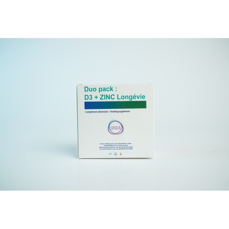 DUO D3 + Zinc – Immunité & Ossature
