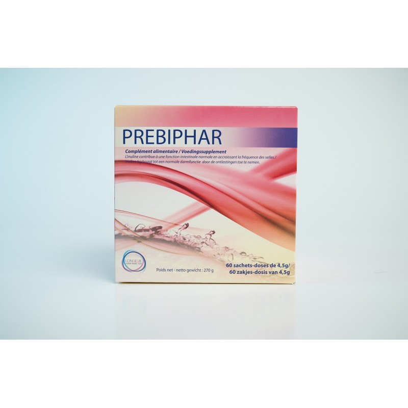Complément prébiotique intestinal – PREBIPHAR Longévie