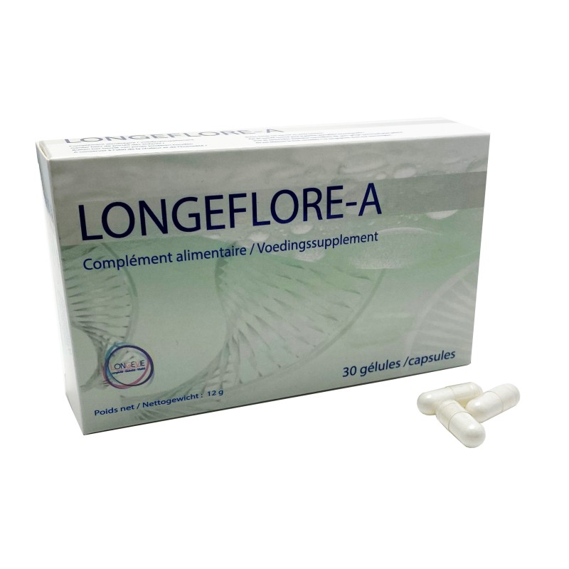 LONGEFLORE A – Microbiote adulte & défenses naturelles