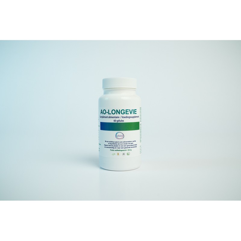 Complément antioxydant jeunesse et énergie – AO-LONGÉVIE Longévie