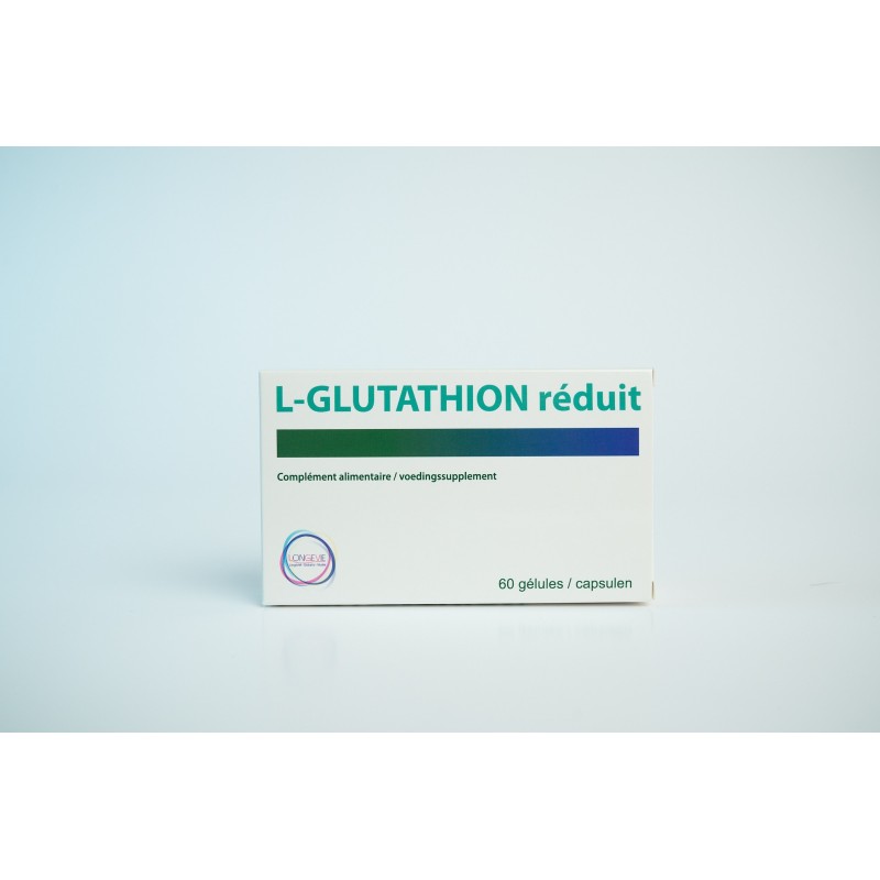 Complément antioxydant et détox – L-GLUTATHION RÉDUIT Longévie