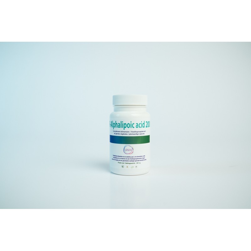 R-ALPHALIPOIC ACID 200  – Antioxydant & énergie cellulaire (pack 3 boites)