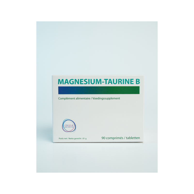 Magnésium Taurine B Longévie – calme, énergie et équilibre nerveux