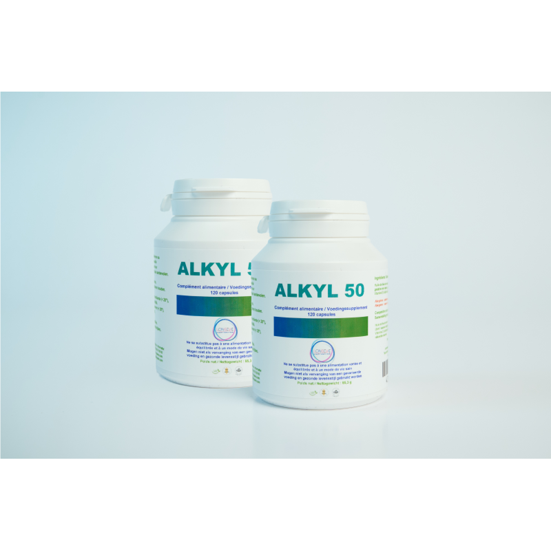 ALKYL 50 - Lot de 2 pots de 120 capsules -