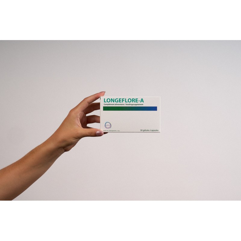 Longeflore A Longévie – soutien adulte pour microbiote intestinal et confort digestif