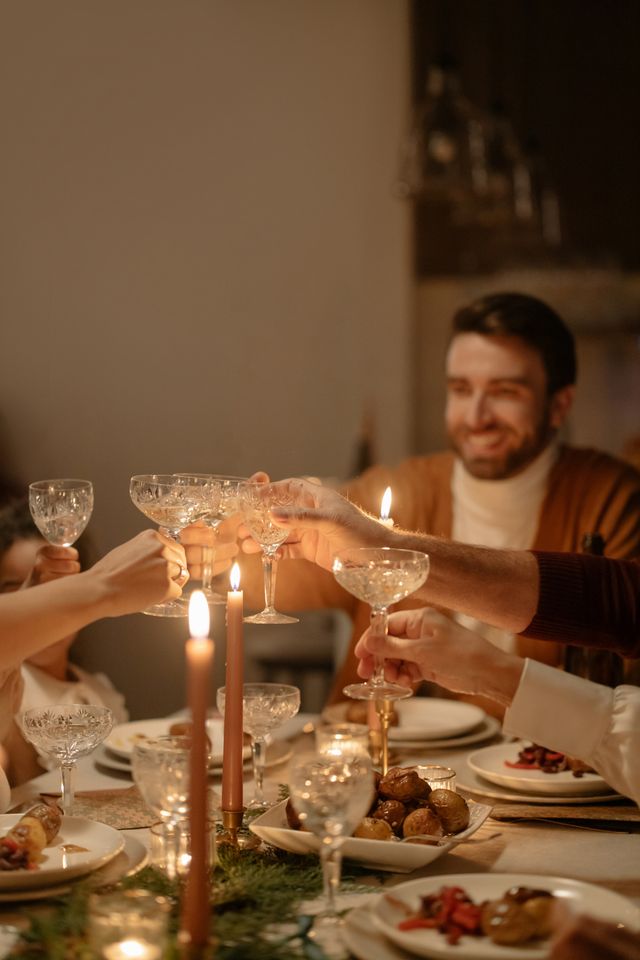 Des repas de fêtes qui s'enchaînent